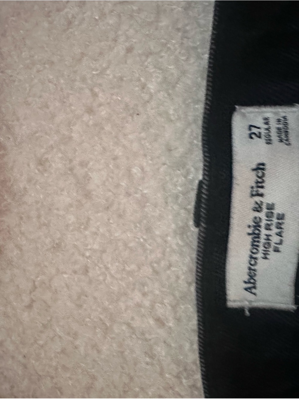 Abercrombie & Fitch Black Jeans - Classic Black Denim